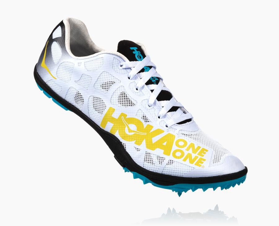 Spikes Atletismo Hoka One One Hombre Blancos - Rocket X - FDCS04981